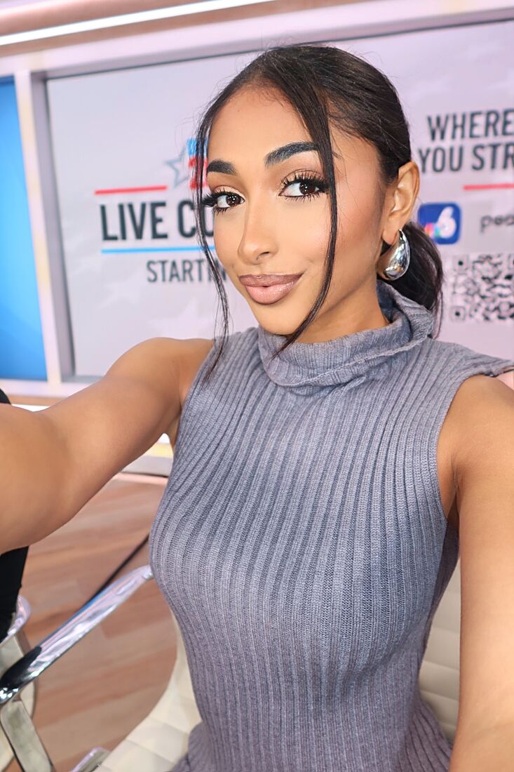 Jaya at NBC 6 studio